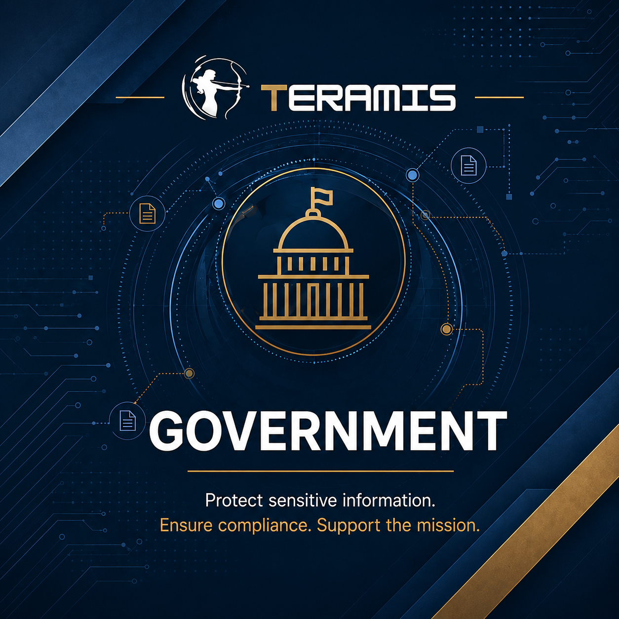 Teramis government CUI discovery solution supporting visibility into Controlled Unclassified Information across approved agency data environments. Teramis government CUI discovery solution supporting visibility into Controlled Unclassified Information across approved agency data environments.